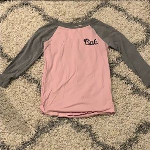 3/4 Sleeve VS Pink Tee
